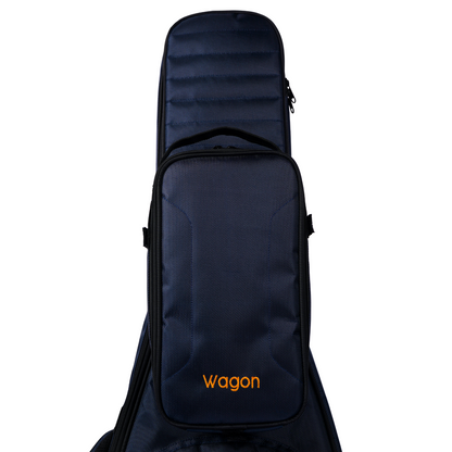 Wagon 05 Series Electric Guitar + Mini Pedalboard Bag Set- Blue