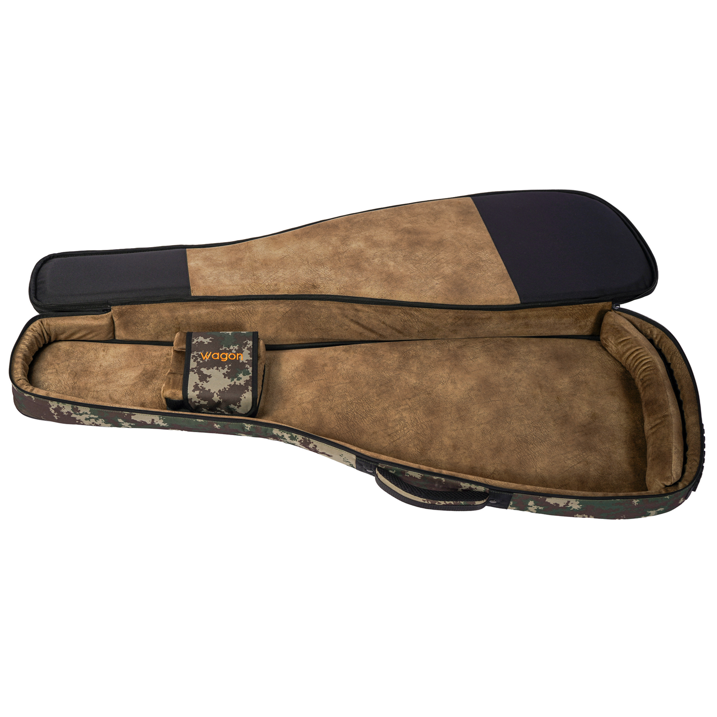 Wagon 05 Series Electric Guitar + Mini Pedalboard Bag Set - Camouflage