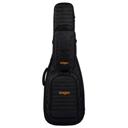 Wagon 05 Series Electric Guitar + Mini Pedalboard Bag Set- Black